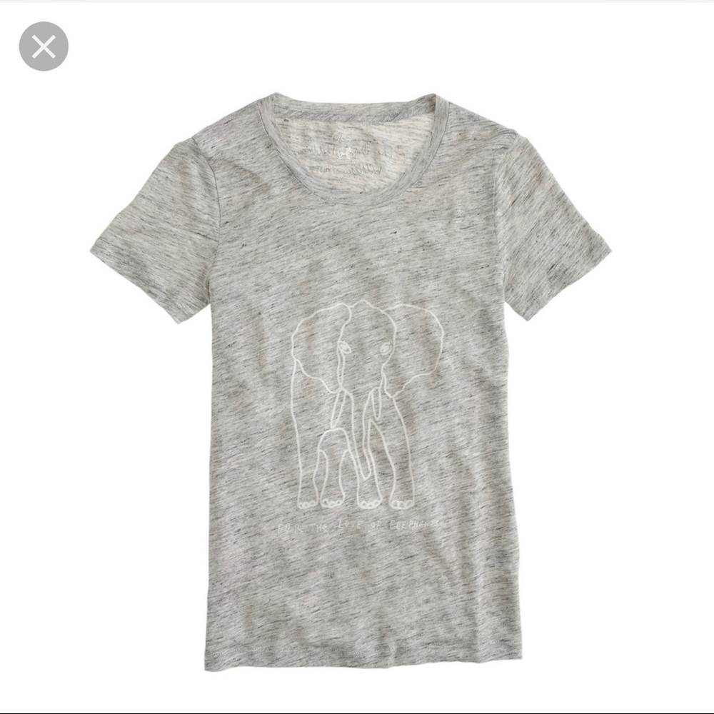 J. CREW | Garments for Good elephant T-shirt